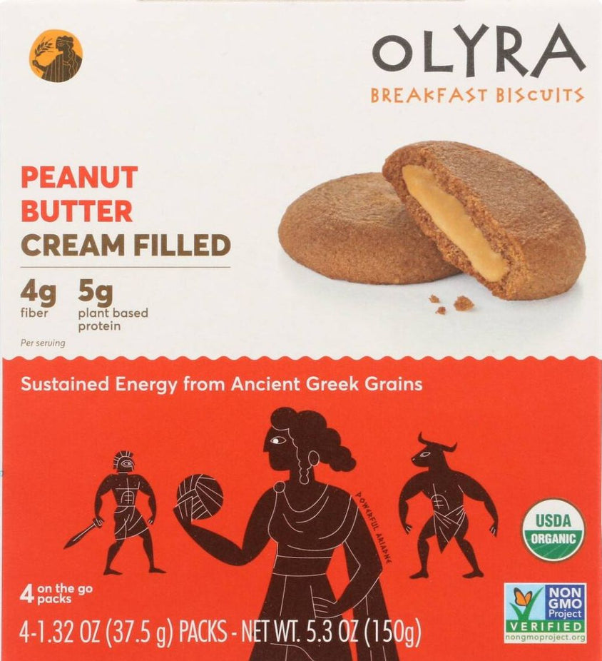 Peanut Butter Filled Breakfast Biscuits (4 CT)
