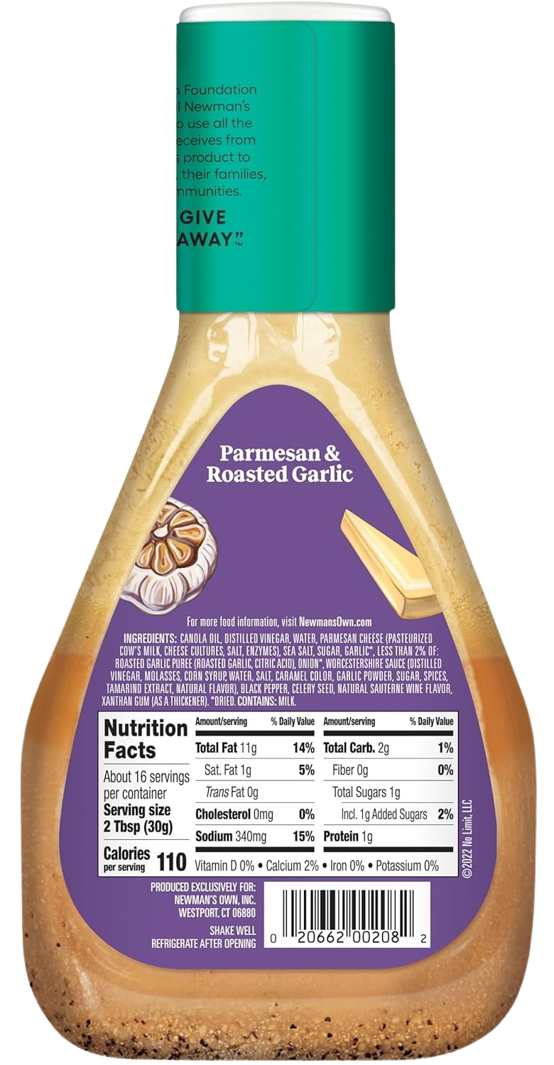 Parmesan & Roasted Garlic Dressing