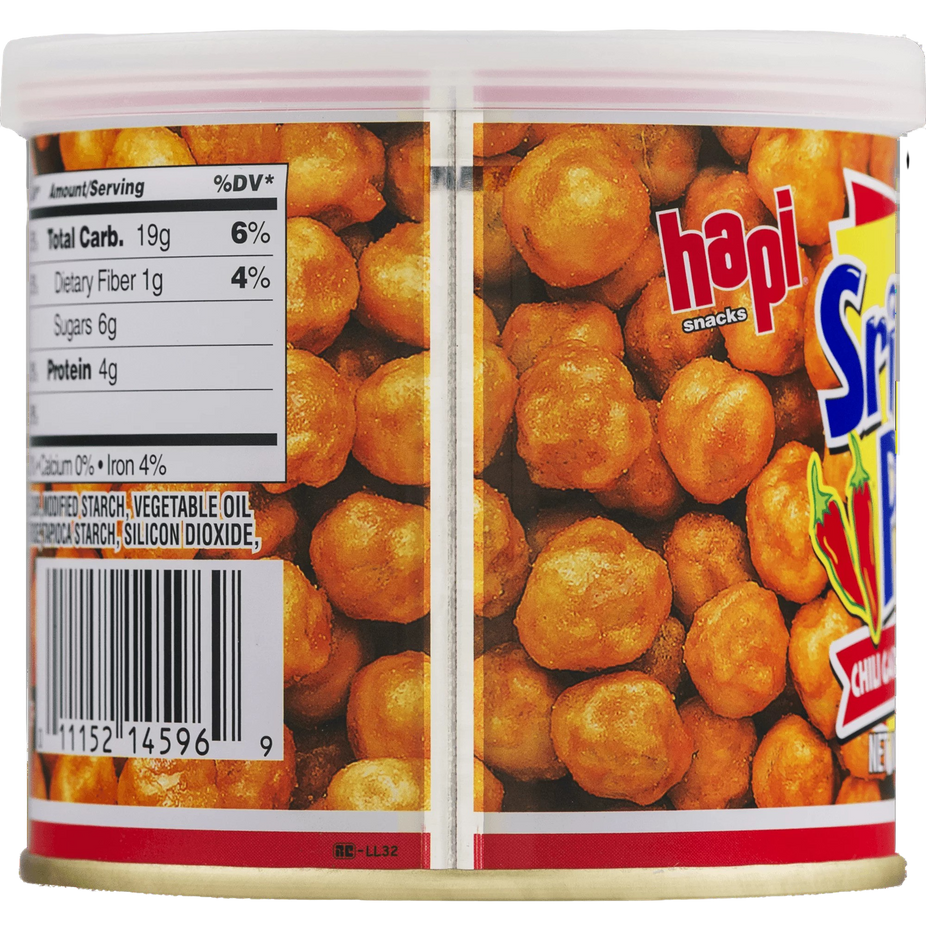 Spicy Sriracha Green Peas