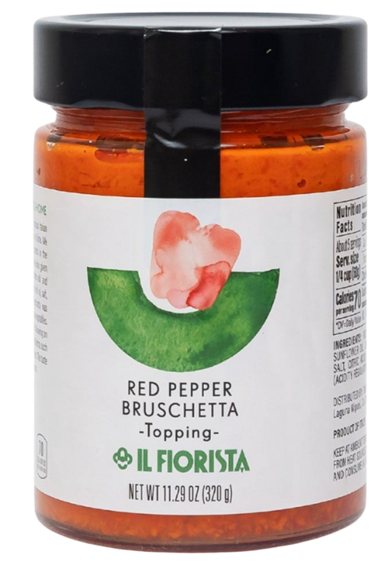 Red Pepper Bruschetta Topping