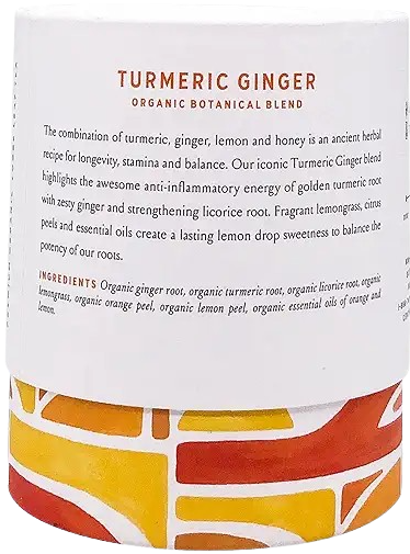 Organic Turmeric Ginger Loose Leaf Tea