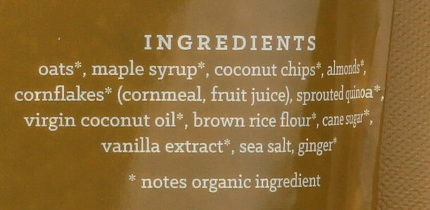 Toasted Coconut Ginger Granola