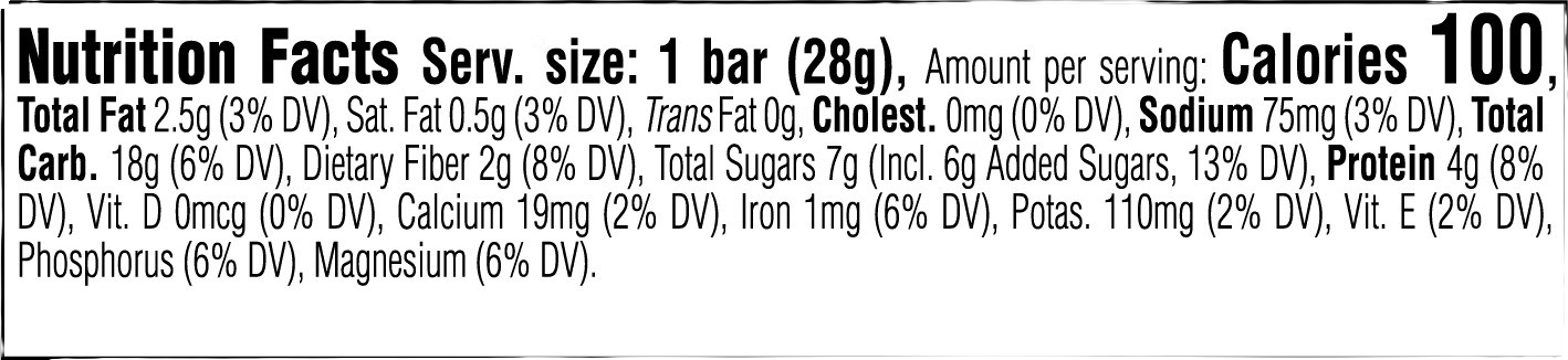 Chocolate Chip Energy Mini Bar (20 CT)