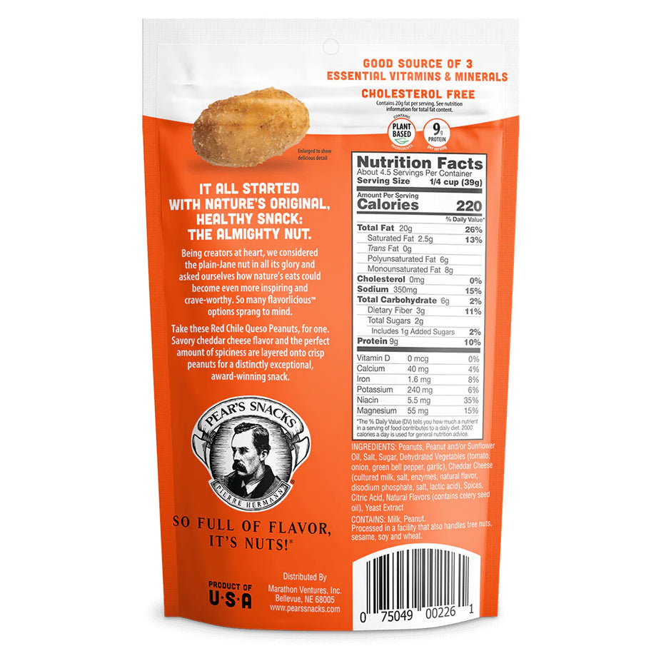Red Chile Queso Flavored Peanuts