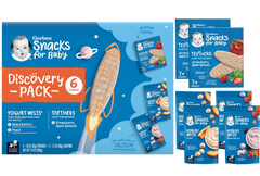 Snacks for Babies - Discovery Pack - Yogurt Melts and Teethers (6 Pack)