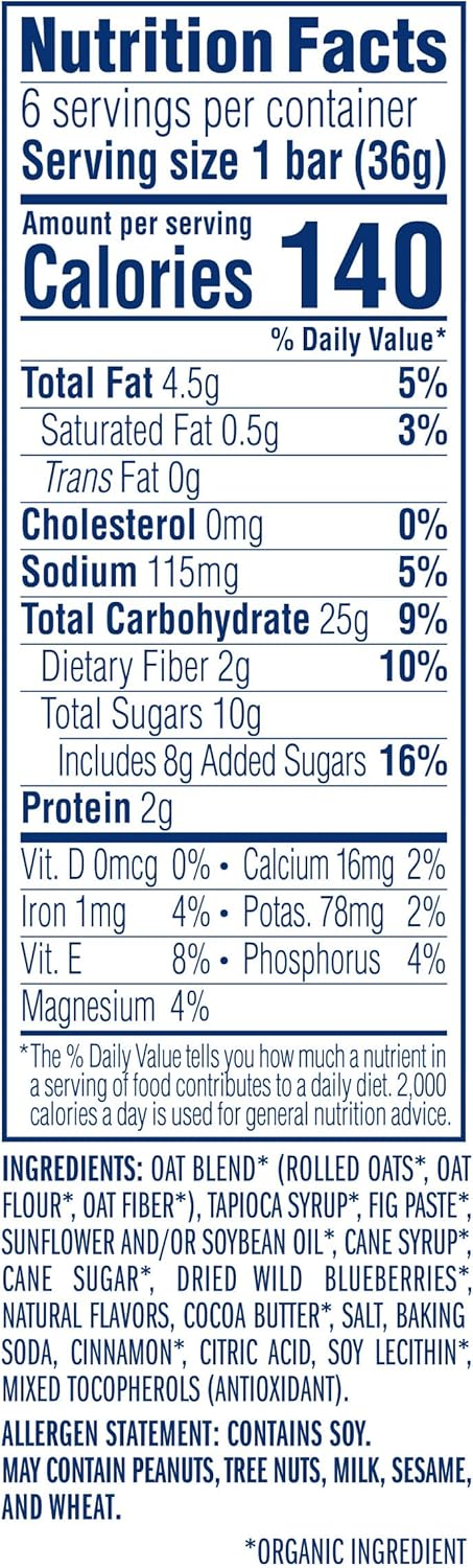 Blueberry Muffin ZBar (6 CT)
