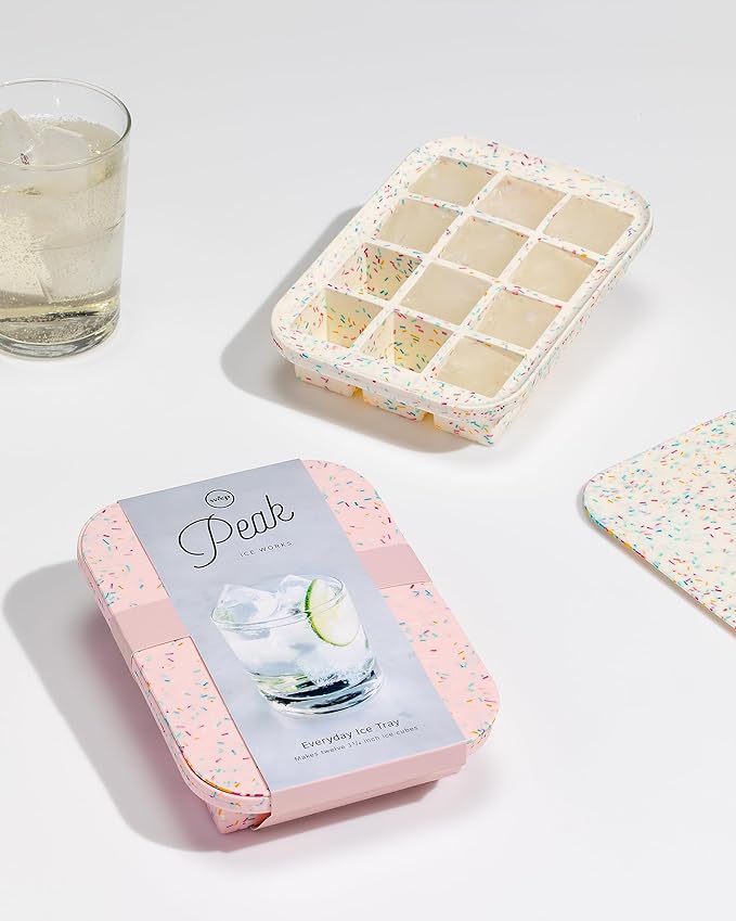 Everyday Ice Tray - Pink Speckled