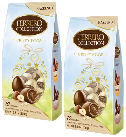 Crispy Hazelnut Eggs with Creamy Interior (2 Pack)