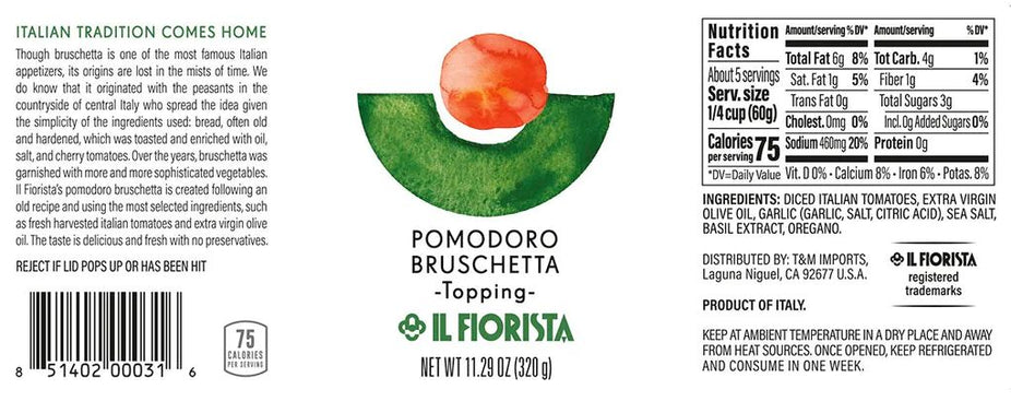 Tomato Bruschetta Topping