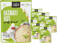 Basmati Rice Pouch (6 Pack)
