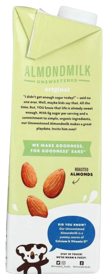 Organic Unsweetened Almond Milk