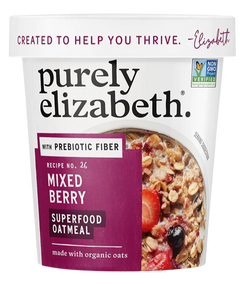 Mixed Berry Superfood Oatmeal Cup
