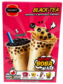 Black Kit Boba Tea