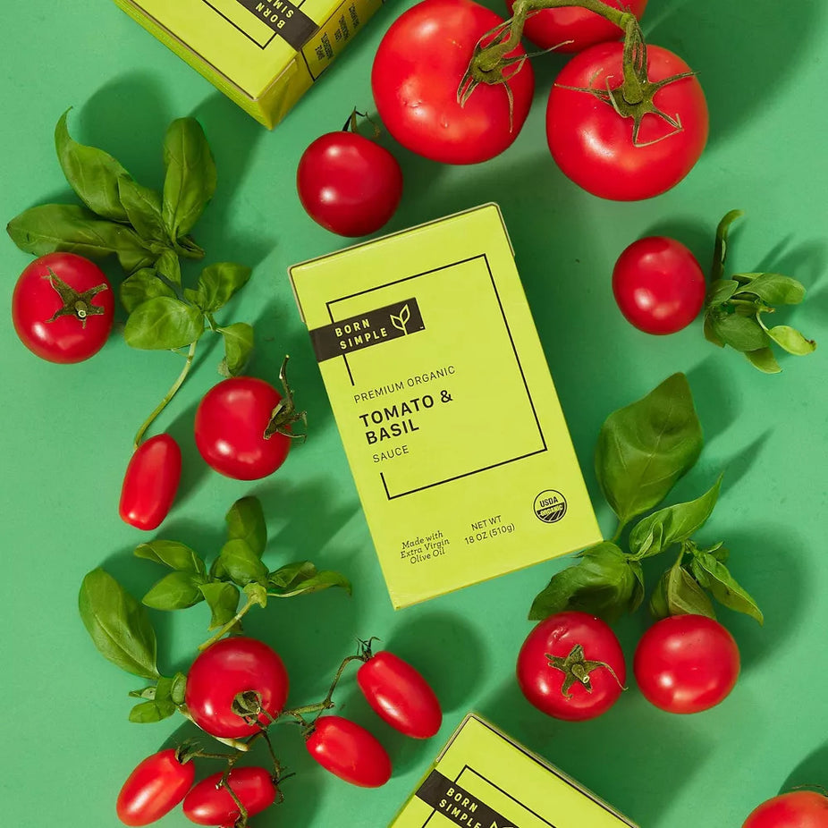 Organic Tomato & Basil Pasta Sauce