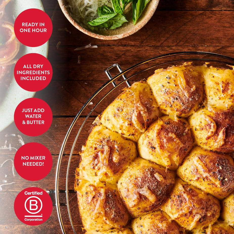 Pull Apart Garlic Bread Mix Kit
