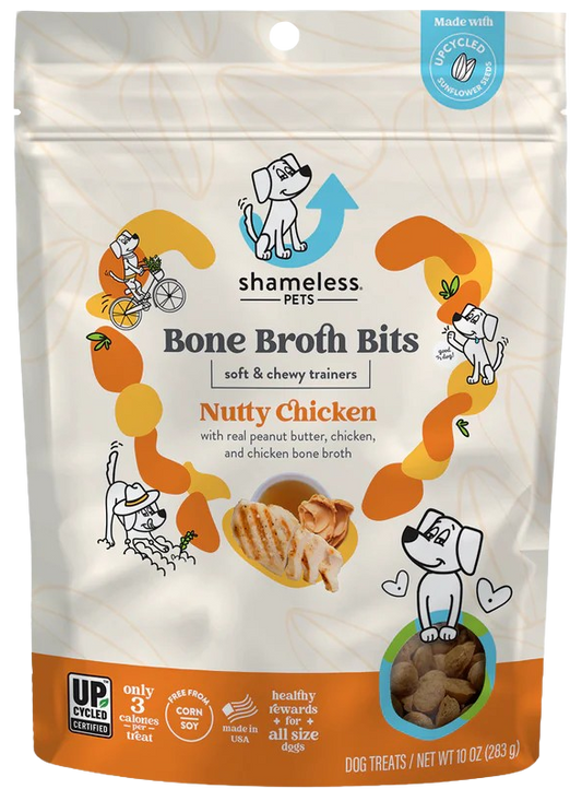 Nutty Chicken Flavored Bone Broth Bits