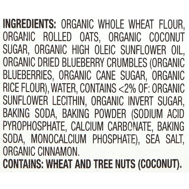 Organic Breakfast Biscuits - Blueberry