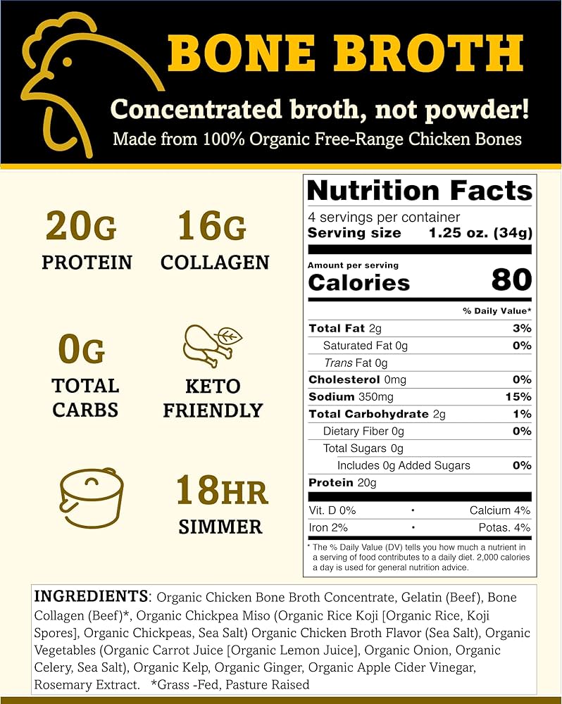 Chicken Miso Bone Broth (6 CT)