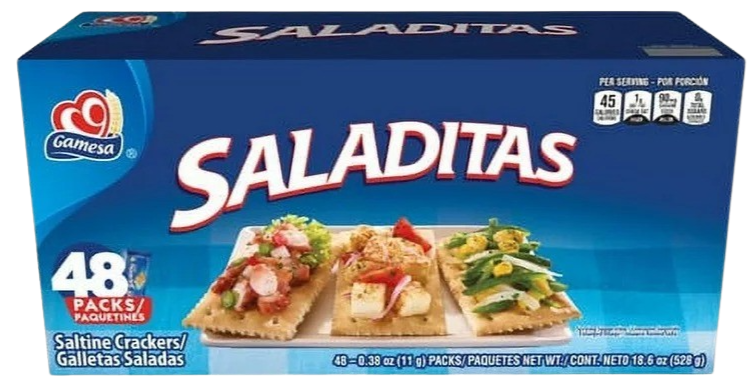 Saladitas Mini Pack Crackers