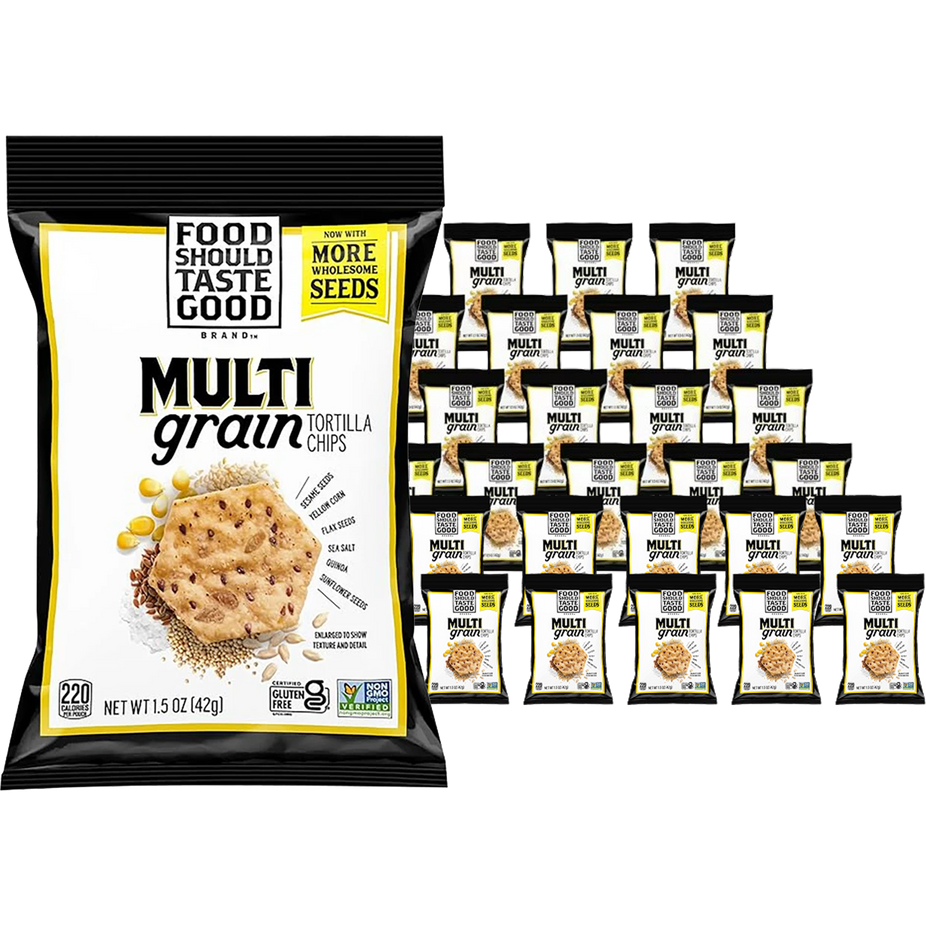 Multigrain Tortilla Chips (24 Pack)