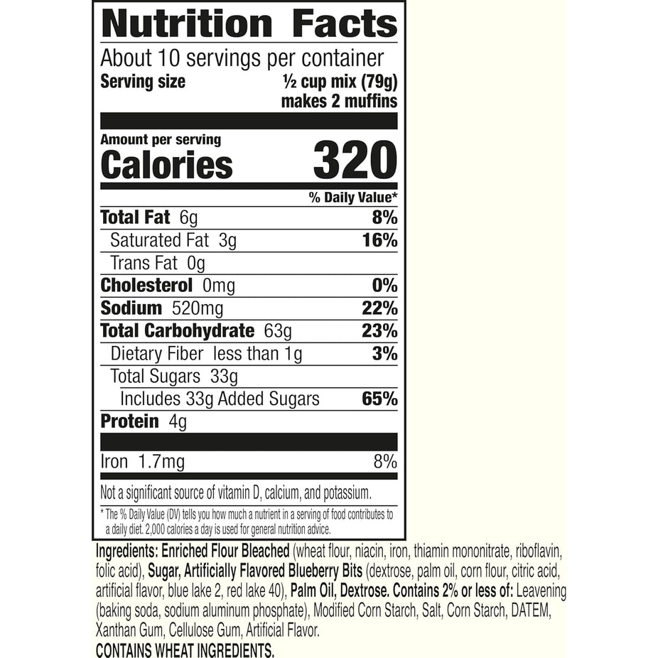 Batchables Blueberry Muffin Mix