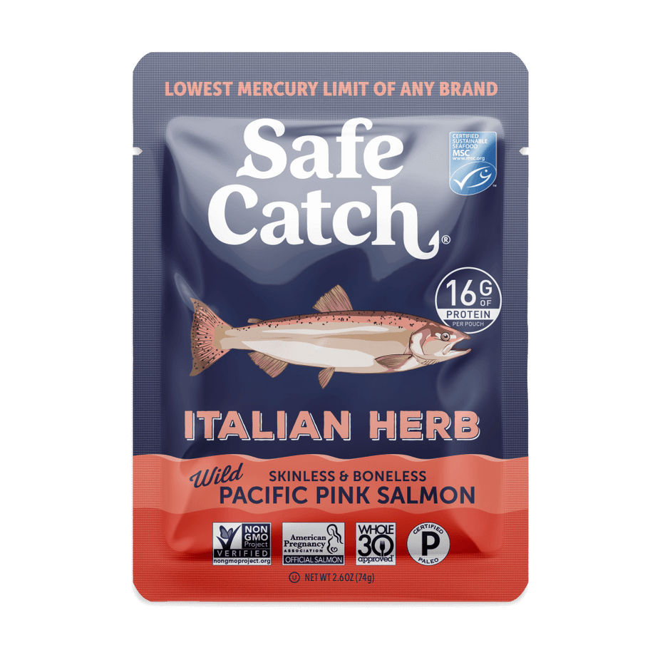 Wild Alaska Pink Salmon - Italan Herb (12 CT)