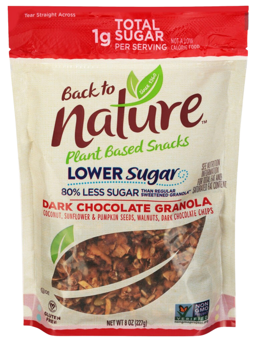 Dark Chocolate Lower Sugar Granola