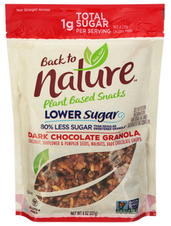 Dark Chocolate Lower Sugar Granola