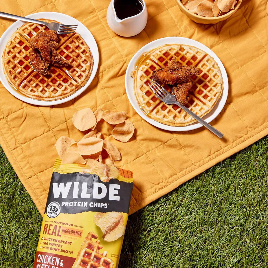 Chicken & Waffles Protein Chips