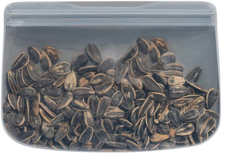 10oz Silicone Snack Bag - Slate