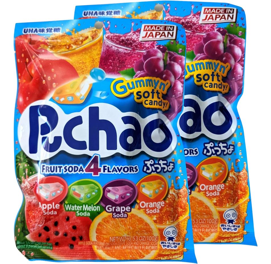 Puchao Gummy Candy - Soda Mix (2 Pack)