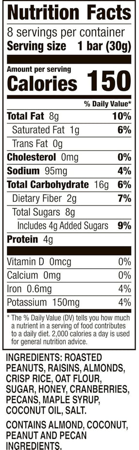Trail Mix Bar Butter And Jelly (8 CT)