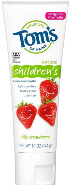 Silly Strawberry Anti cavity Children's Toothpaste