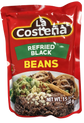 Refried Black Beans, Microwaveable