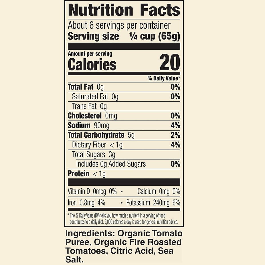 Organic Crushed Tomatoes - Fire Roasted