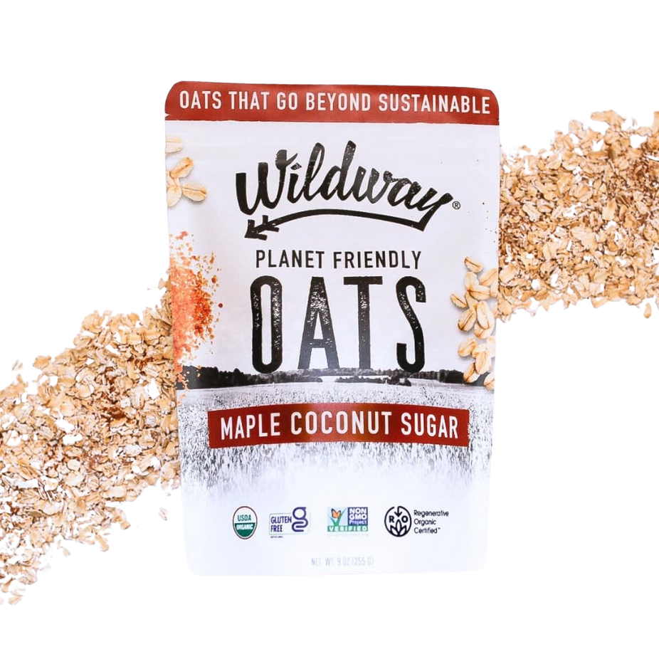 Regenerative Organic Oats Maple Coconut Sugar (3 Pack)