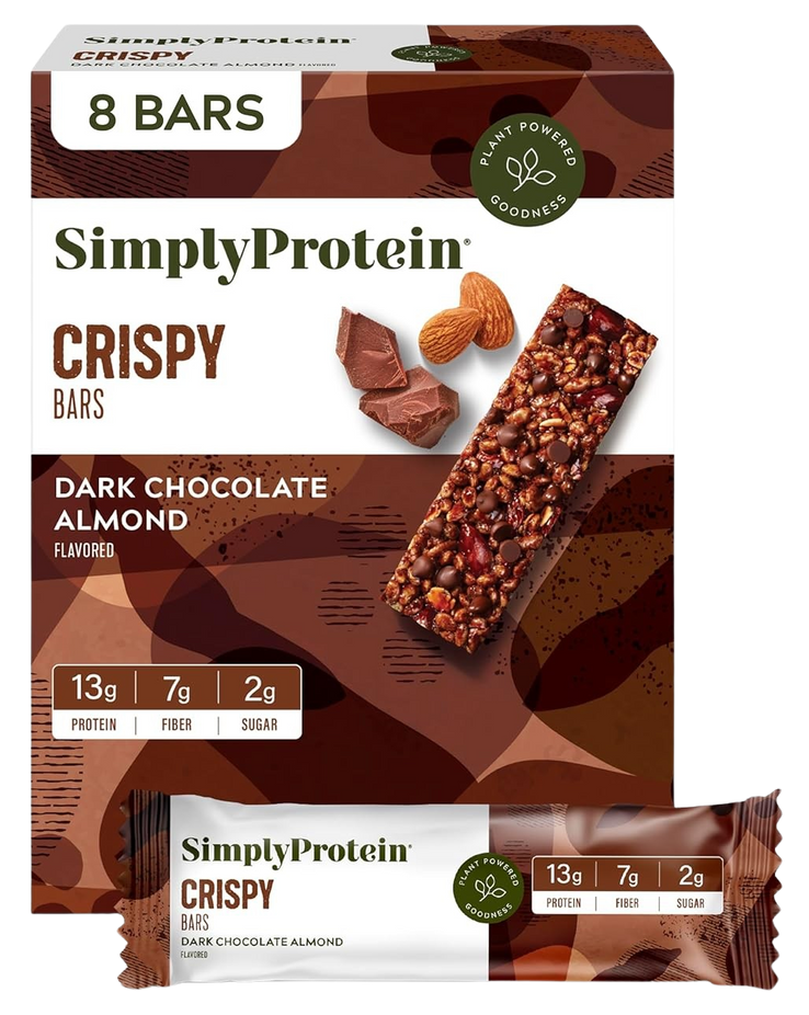 Dark Chocolate Almond Snack Bar (8 CT)
