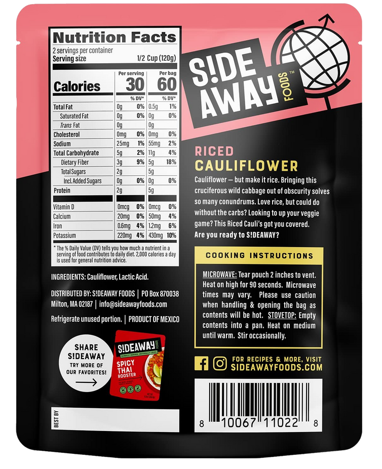 Rice Cauliflower Entree (6 Pack)