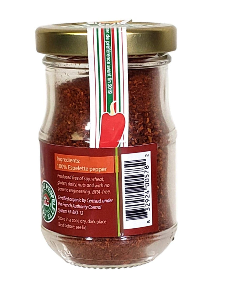Piment d'Esplette Pepper Organic