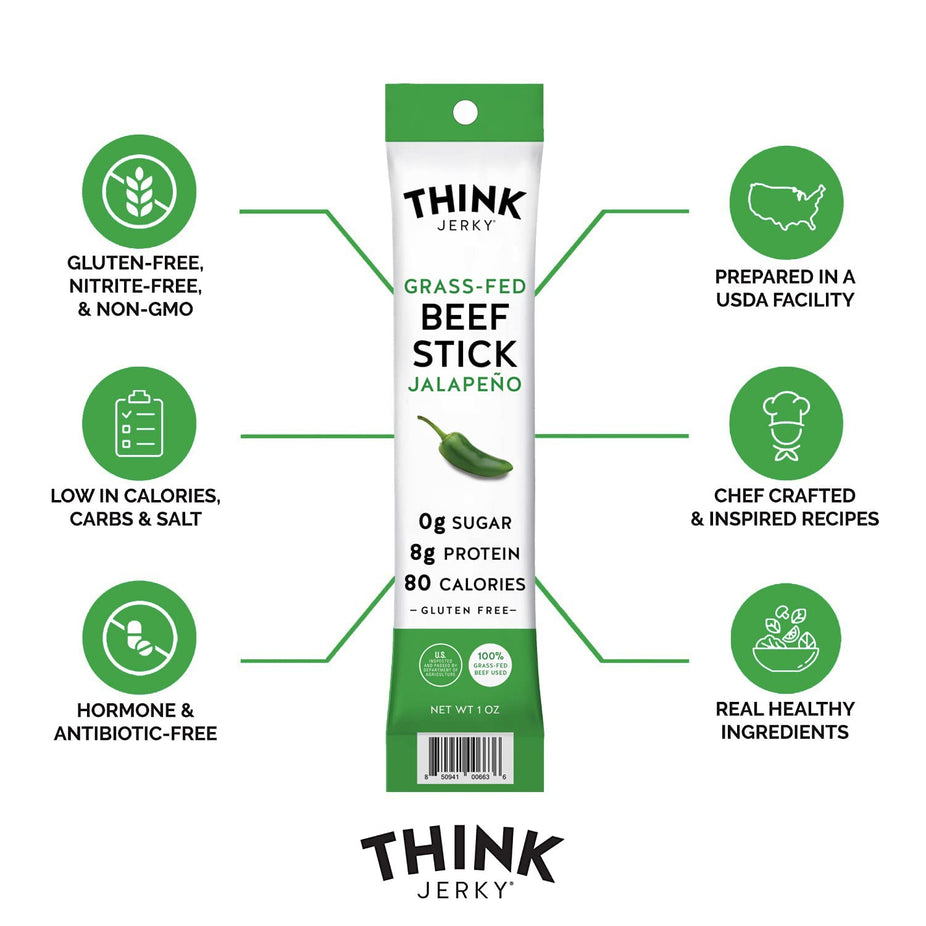 Jalapeno Beef Jerky Sticks (5 Pack)
