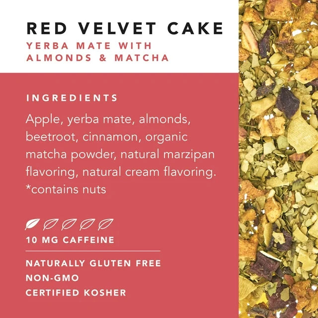 Red Velvet Cake Pyramid Tea Sachet (15 CT)