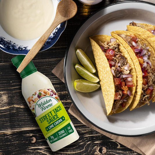 Lime Crema Street Taco Sauce