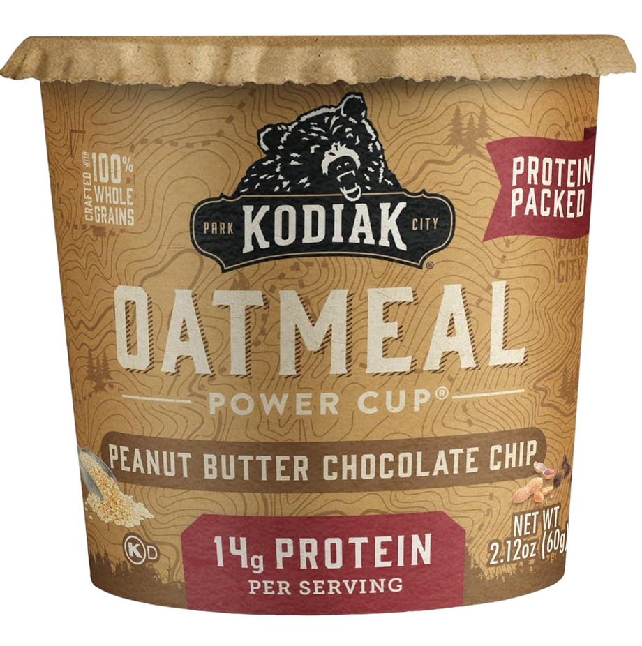 Peanut Butter Chocolate Chip Oatmeal Cup