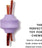 Twist Toss Interactive Dog Toy - Lilac