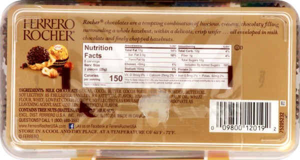 Fine Hazelnut Chocolates - Valentine