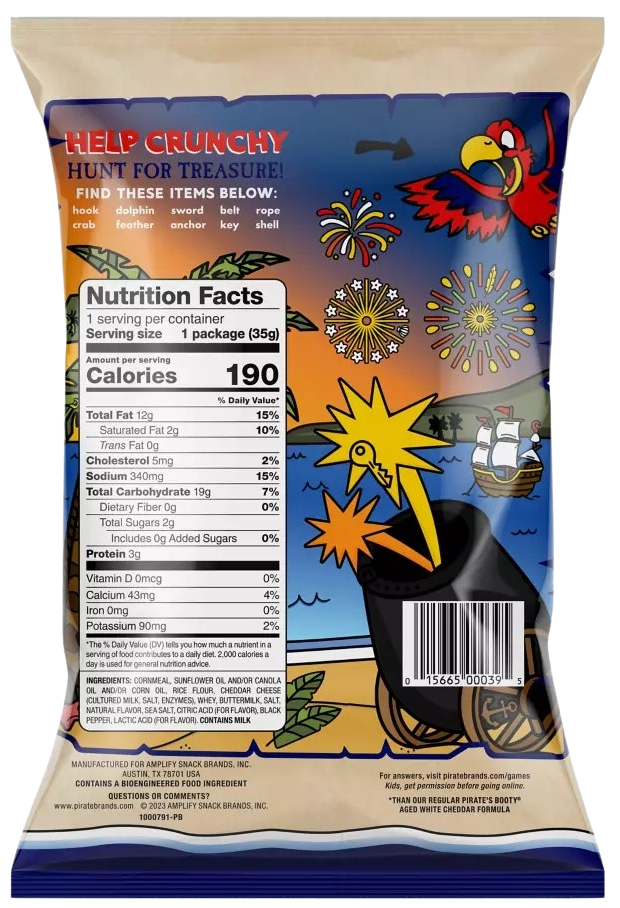 Cheddar Blast Rice And Corn Puffs (12 Pack)