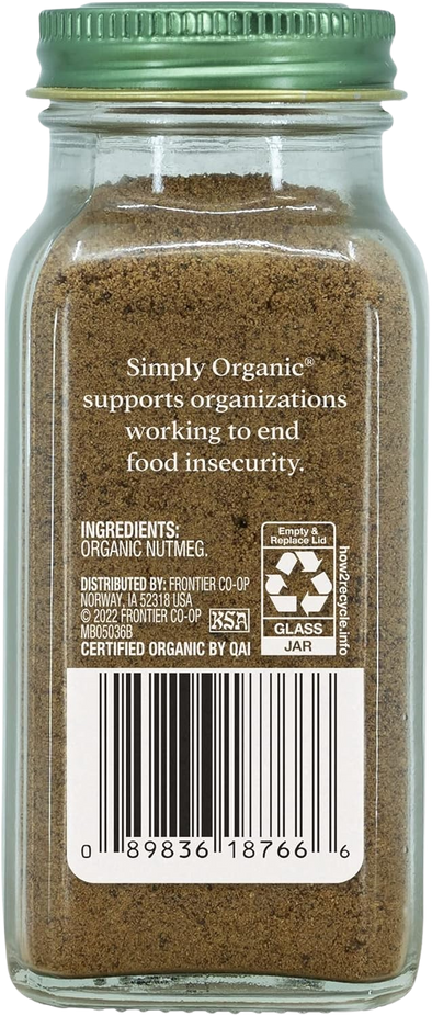 Organic Ground Nutmeg
