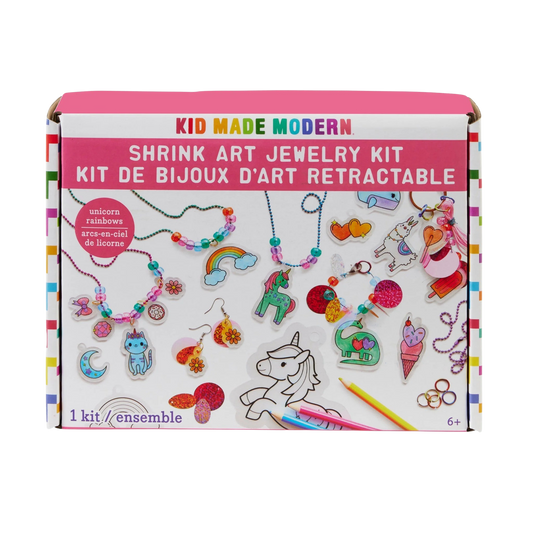 Shrink Art Jewelry Kit - Unicorn Rainbows