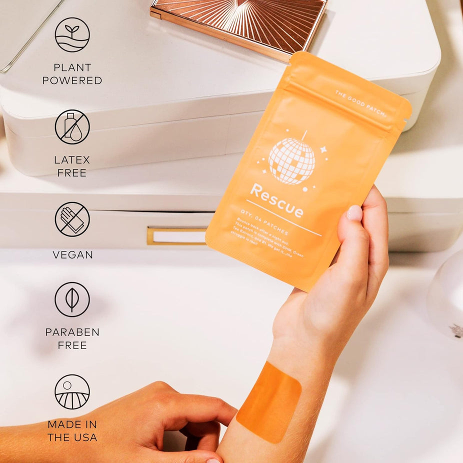 Rescue Plant-Based Vegan Wellness Patch (4 CT)