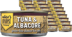 Grain-Free Cat Food Tuna & Topping Albacore (24 pack)